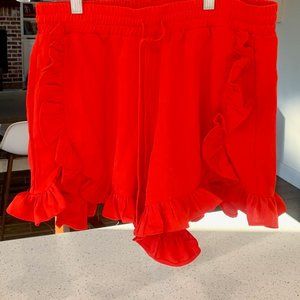 Symphony Women's Red Shorts